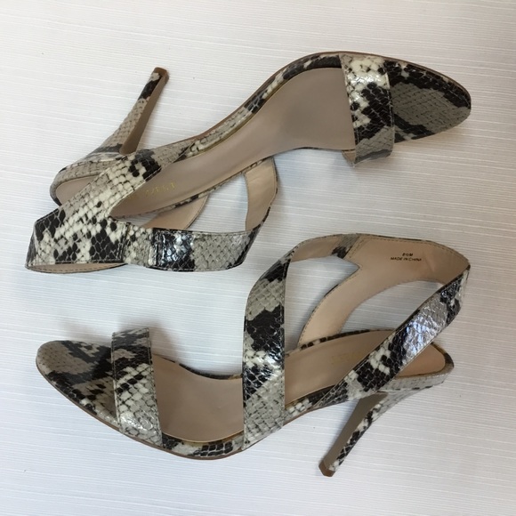 Nine West Shoes - Sexy Reptile Nine West Heels.